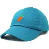 imageDALIX Carrot Embroidered Dad Cap Cotton Baseball Hat WomenTeal