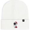imageDALIX Christmas Astronaut Beanie Warm Winter Cap Embroidered HatWhite