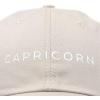 imageDALIX Capricorn Dad Hat Embroidered Zodiac Astrology Cotton Baseball CapBeige