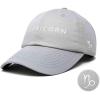 imageDALIX Capricorn Dad Hat Embroidered Zodiac Astrology Cotton Baseball CapGray