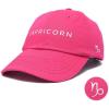 imageDALIX Capricorn Dad Hat Embroidered Zodiac Astrology Cotton Baseball CapHot Pink