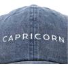imageDALIX Capricorn Dad Hat Embroidered Zodiac Astrology Cotton Baseball CapNavy Blue