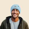 imageDALIX Game Controller Embroidered Beanie Cap Cotton Baseball MenBaby Blue