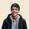 imageDALIX Game Controller Embroidered Beanie Cap Cotton Baseball MenGreen