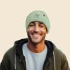 imageDALIX Game Controller Embroidered Beanie Cap Cotton Baseball MenLight Green