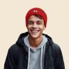 imageDALIX Game Controller Embroidered Beanie Cap Cotton Baseball MenRed