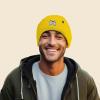 imageDALIX Game Controller Embroidered Beanie Cap Cotton Baseball MenYellow