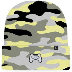 imageDALIX Game Controller Embroidered Beanie Cap Cotton Baseball MenForest Camo