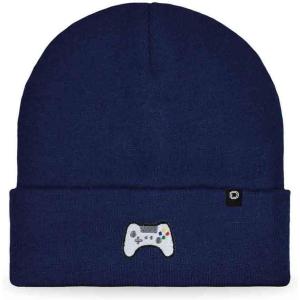imageDALIX Game Controller Embroidered Beanie Cap Cotton Baseball MenNavy Blue