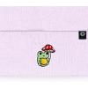 imageDALIX Mushroom Frog Embroidered Beanie Hat Cotton Cute Winter Fall Cap WomensLavender