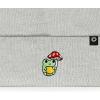 imageDALIX Mushroom Frog Embroidered Beanie Hat Cotton Cute Winter Fall Cap WomensLight Gray