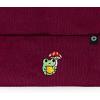 imageDALIX Mushroom Frog Embroidered Beanie Hat Cotton Cute Winter Fall Cap WomensMaroon