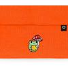 imageDALIX Mushroom Frog Embroidered Beanie Hat Cotton Cute Winter Fall Cap WomensNeon Orange