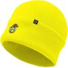 imageDALIX Mushroom Frog Embroidered Beanie Hat Cotton Cute Winter Fall Cap WomensNeon Yellow