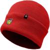 imageDALIX Mushroom Frog Embroidered Beanie Hat Cotton Cute Winter Fall Cap WomensRed