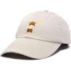 imageDALIX Cute Moose Hat Baseball CapBeige