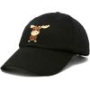 imageDALIX Cute Moose Hat Baseball CapBlack