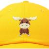 imageDALIX Cute Moose Hat Baseball CapGold