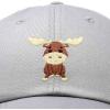imageDALIX Cute Moose Hat Baseball CapGray