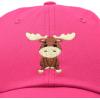 imageDALIX Cute Moose Hat Baseball CapHot Pink