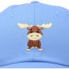 imageDALIX Cute Moose Hat Baseball CapLight Blue
