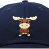 imageDALIX Cute Moose Hat Baseball CapNavy Blue