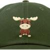imageDALIX Cute Moose Hat Baseball CapOlive