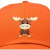 imageDALIX Cute Moose Hat Baseball CapOrange