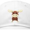 imageDALIX Cute Moose Hat Baseball CapWhite