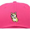imageDALIX Leaping Corgi Embroidered Cap Cotton Baseball Hat Nautical WomensHot Pink