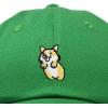 imageDALIX Leaping Corgi Embroidered Cap Cotton Baseball Hat Nautical WomensKelly Green