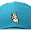 imageDALIX Leaping Corgi Embroidered Cap Cotton Baseball Hat Nautical WomensTeal