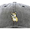 imageDALIX Leaping Corgi Embroidered Cap Cotton Baseball Hat Nautical WomensWashed Black