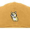 imageDALIX Leaping Corgi Embroidered Cap Cotton Baseball Hat Nautical WomensWashed Gold