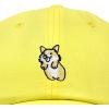 imageDALIX Leaping Corgi Embroidered Cap Cotton Baseball Hat Nautical WomensYellow