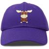 imageDALIX Cute Moose Hat Baseball CapPurple