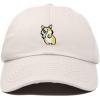 imageDALIX Leaping Corgi Embroidered Cap Cotton Baseball Hat Nautical WomensBeige