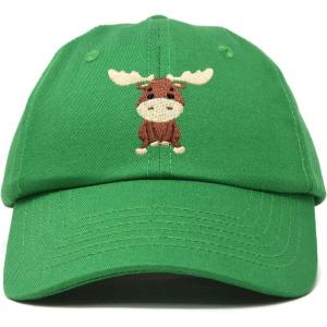 imageDALIX Cute Moose Hat Baseball CapKelly Green