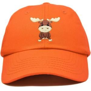 imageDALIX Cute Moose Hat Baseball CapOrange