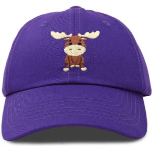 imageDALIX Cute Moose Hat Baseball CapPurple