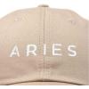 imageDALIX Aries Dad Hat Embroidered Zodiac Astrology Cotton Baseball CapKhaki