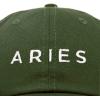 imageDALIX Aries Dad Hat Embroidered Zodiac Astrology Cotton Baseball CapOlive
