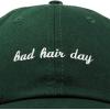 imageDALIX Bad Hair Day Hat Baseball CapDark Green