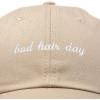 imageDALIX Bad Hair Day Hat Baseball CapKhaki