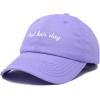 imageDALIX Bad Hair Day Hat Baseball CapLavender