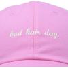 imageDALIX Bad Hair Day Hat Baseball CapLight Pink