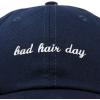 imageDALIX Bad Hair Day Hat Baseball CapNavy Blue