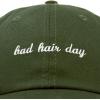 imageDALIX Bad Hair Day Hat Baseball CapOlive