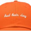 imageDALIX Bad Hair Day Hat Baseball CapOrange
