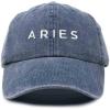 imageDALIX Aries Dad Hat Embroidered Zodiac Astrology Cotton Baseball CapNavy Blue